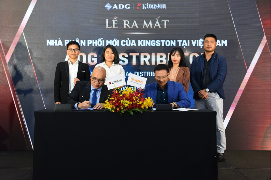 ADG chính thức là nhà phân phối sản Kingston tại Việt Nam