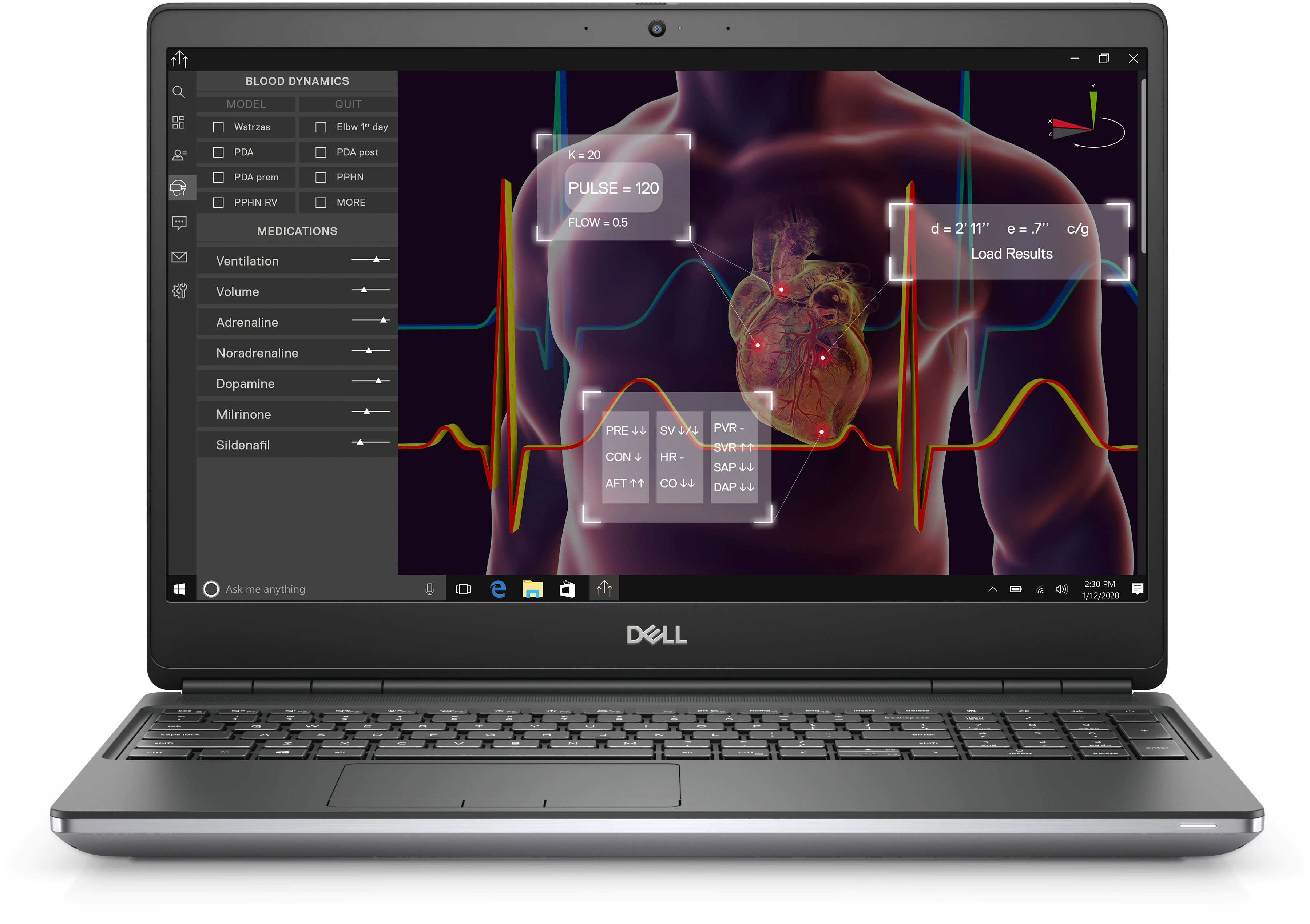 Thông số chi tiết của Laptop Dell Precision 7550